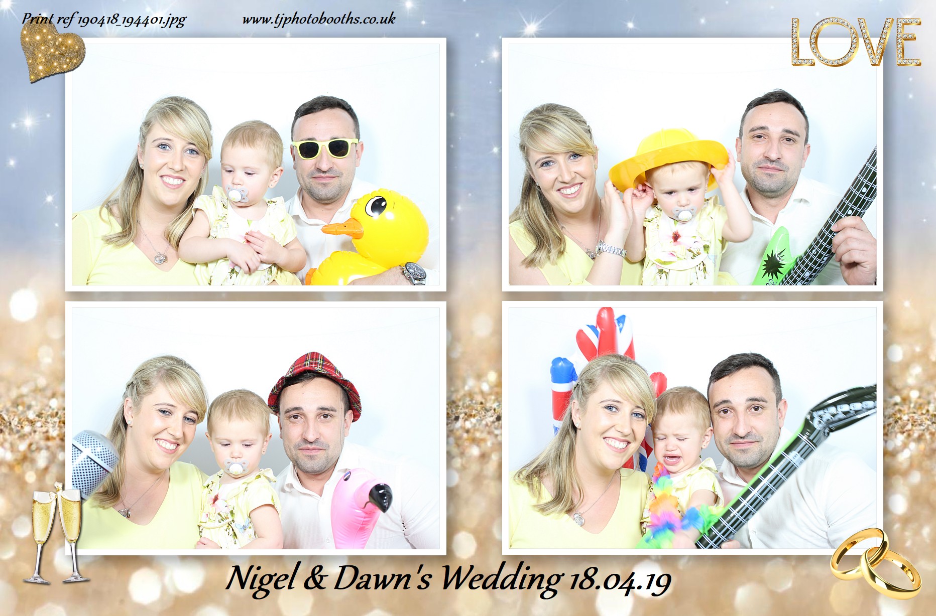 Nigel & Dawn's Wedding | View more photos from the event at gallery.tjphotobooths.co.uk/u/TJPhotobooths/Nigel-Dawns-Wedding